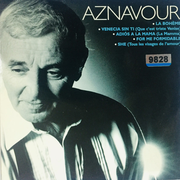 Cover for La Bohème by Charles Aznavour